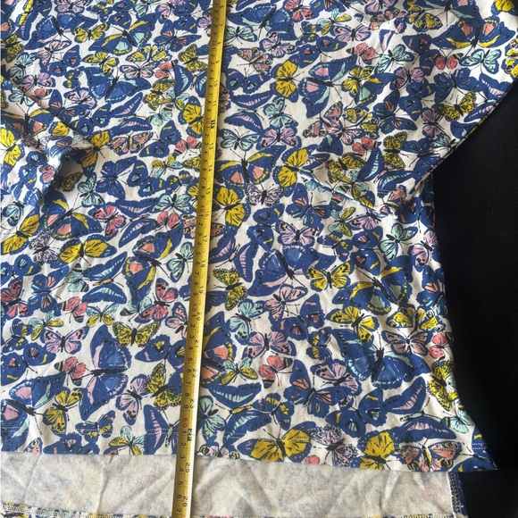 Avon Signature Collection Butterfly Print Long Sleeve Top Size XL (16) - Picture 6 of 9